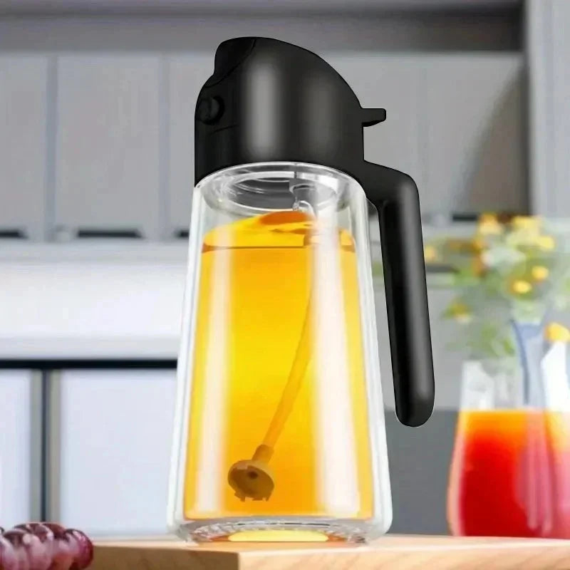 Oil Spray Bottle – 20.3 Fl Oz – Precision Olive Oil Sprayer for Cooking and Dressing