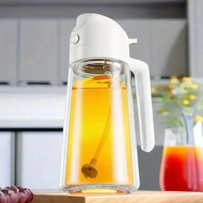 Oil Spray Bottle – 20.3 Fl Oz – Precision Olive Oil Sprayer for Cooking and Dressing